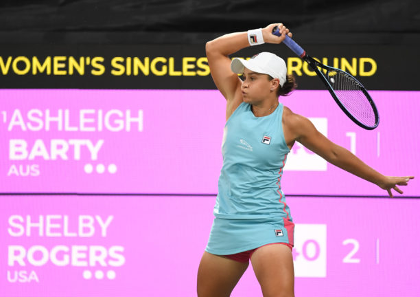 AUSTRALIAN RULES: NO. 1 BARTY INTO CHARLESTON OPEN QF