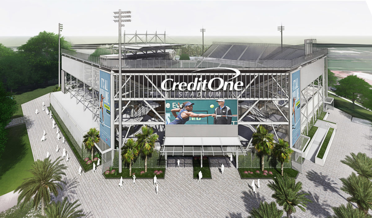 CHARLESTON TENNIS, LLC ANNOUNCES CREDIT ONE BANK AS NEW TITLE SPONSOR OF WTA 500 TENNIS TOURNAMENT AND WORLD-CLASS STADIUM