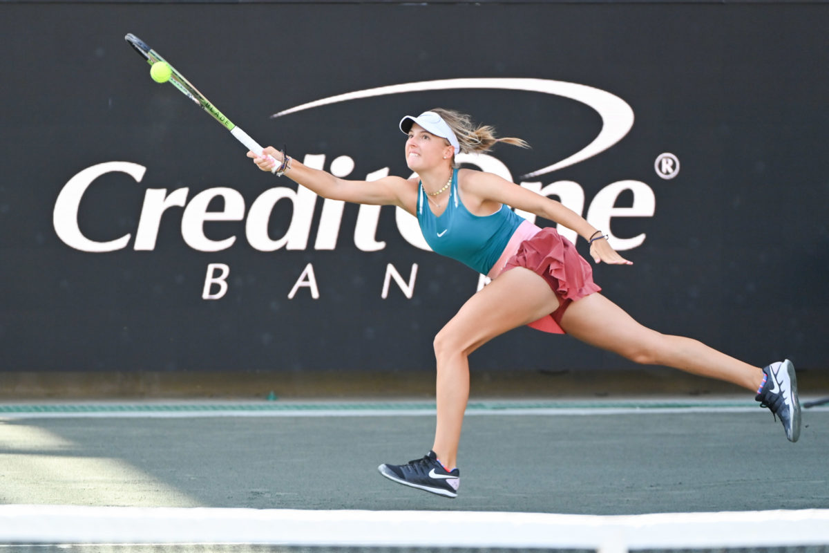 Teenager Linda Fruhvirtova victorious in return to site of first career win