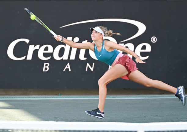 Teenager Linda Fruhvirtova victorious in return to site of first career win