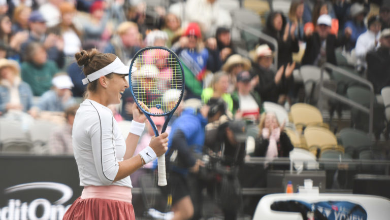 INTERVIEW: [10] Belinda Bencic DEF. Ekaterina Alexandrova 6-4 6-3 – SFS