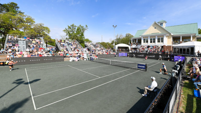 Photos: Busy Tennis Tuesday of upsets and surprises is a hit before storm