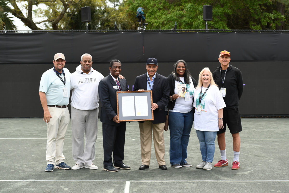 Althea Gibson Club Court re-dedicated in honor of legendary South Carolina native