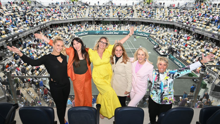 Legends return for celebration of 50 years of women's tennis in South Carolina