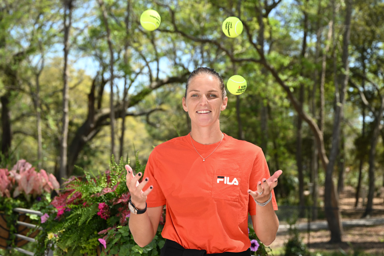 Photos Top Charleston Open stars strike a pose off court Credit One