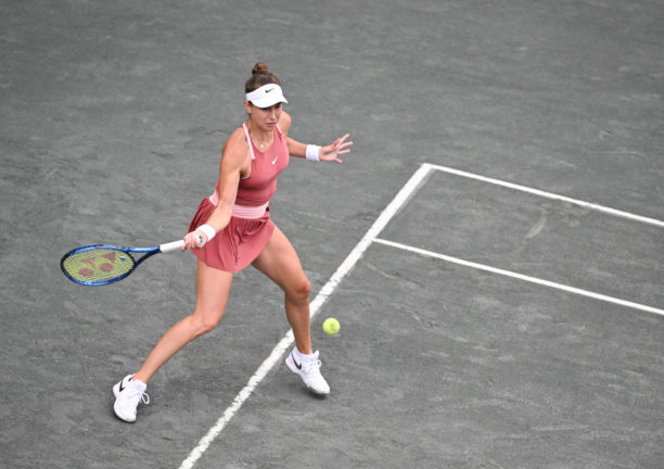 Day 2: Bencic survives challenge, former champ Stephens upset