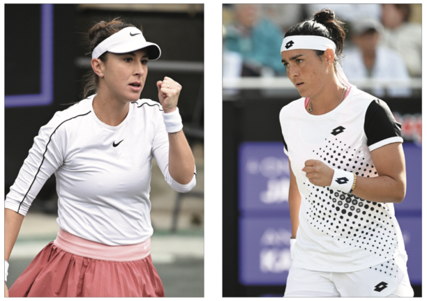 Video: Road to the Charleston Open final for Bencic, Jabeur