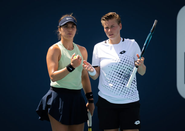 Doubles draw: Top seeds Dolehide/Zhang lead field that features Mirza, Sabalenka and former champs