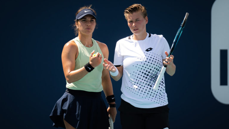 Doubles draw: Top seeds Dolehide/Zhang lead field that features Mirza, Sabalenka and former champs