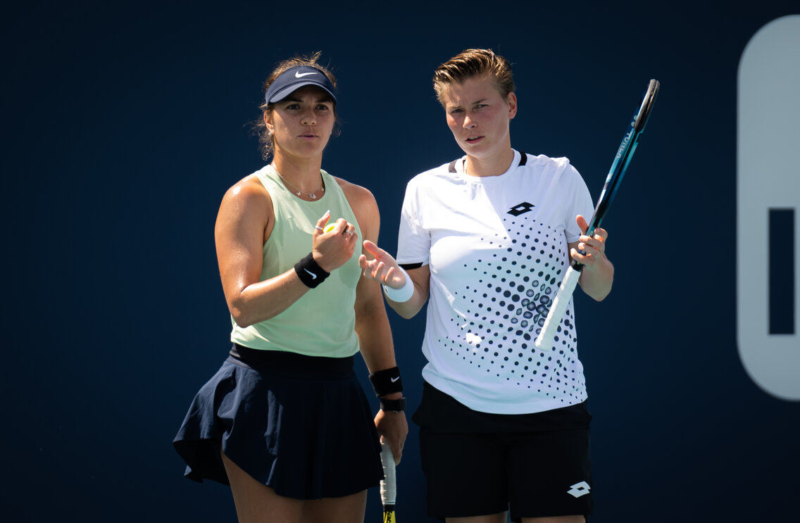 Doubles draw: Top seeds Dolehide/Zhang lead field that features Mirza, Sabalenka and former champs