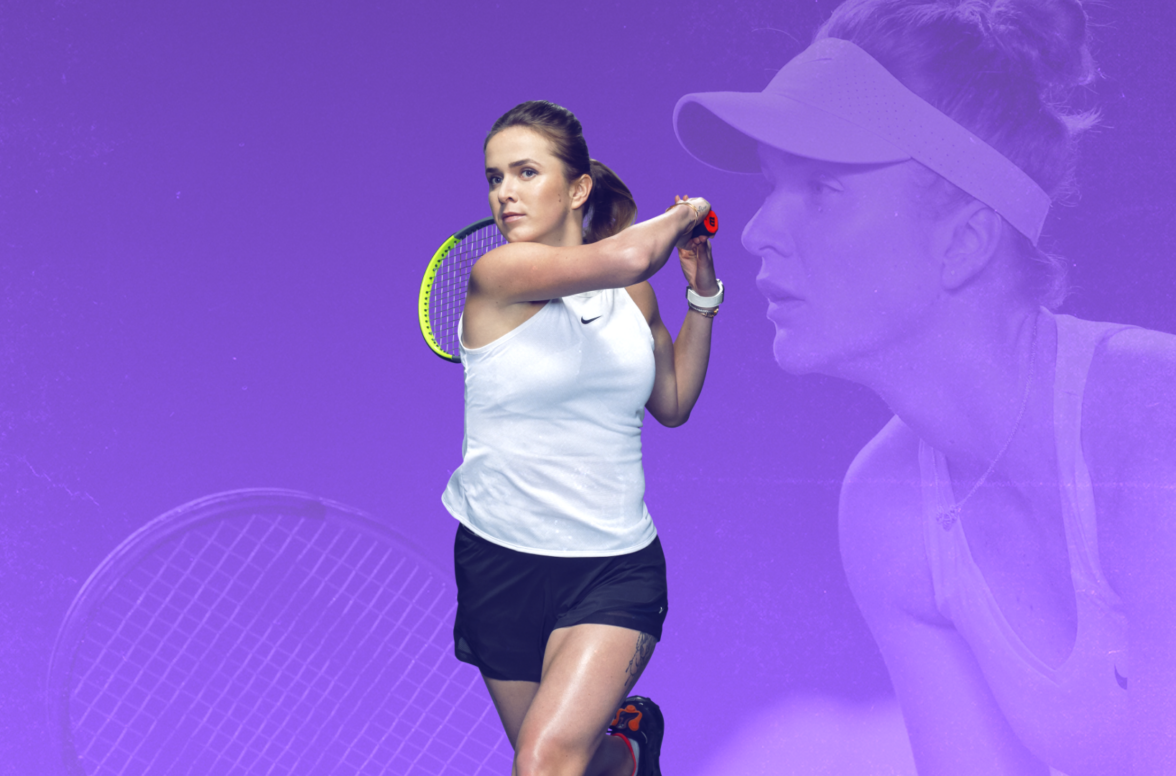 ELINA SVITOLINA MAKES TENNIS RETURN IN CHARLESTON DRAW