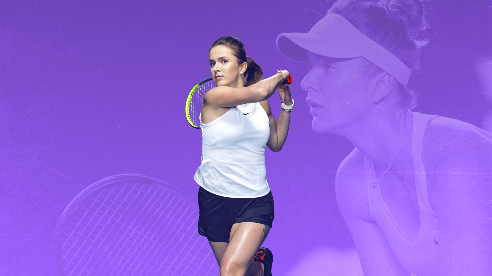 ELINA SVITOLINA MAKES TENNIS RETURN IN CHARLESTON DRAW