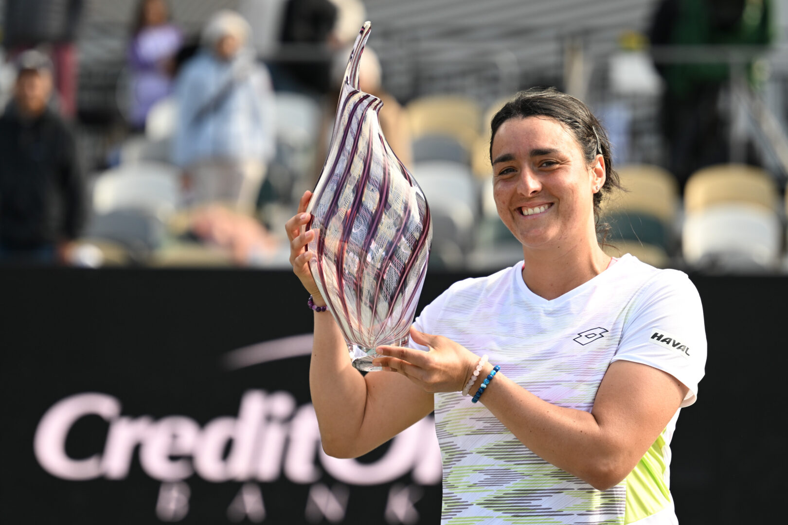 Jabeur claims Charleston Open title in 2022 re-match win over Bencic