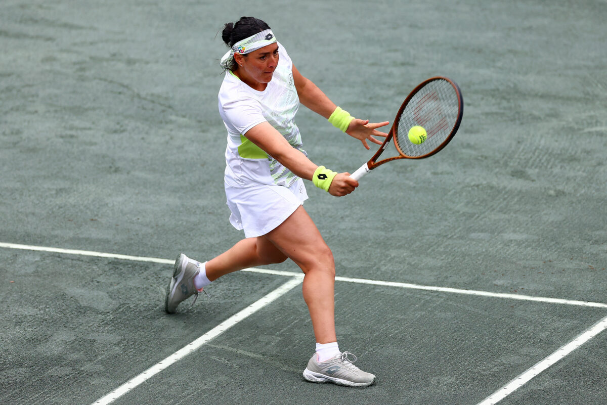 Ons Jabeur advances to second straight Charleston final, Bencic-Pegula held over