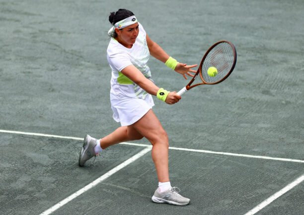 Ons Jabeur advances to second straight Charleston final, Bencic-Pegula held over