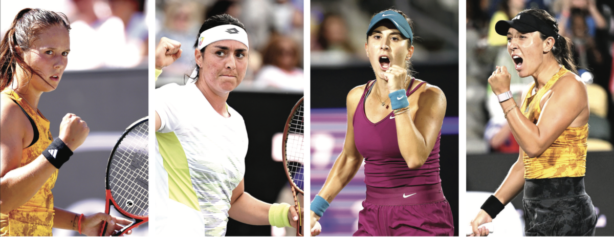 Fierce four: Pegula, Jabeur, Kasatkina, Bencic make historic run in Charleston