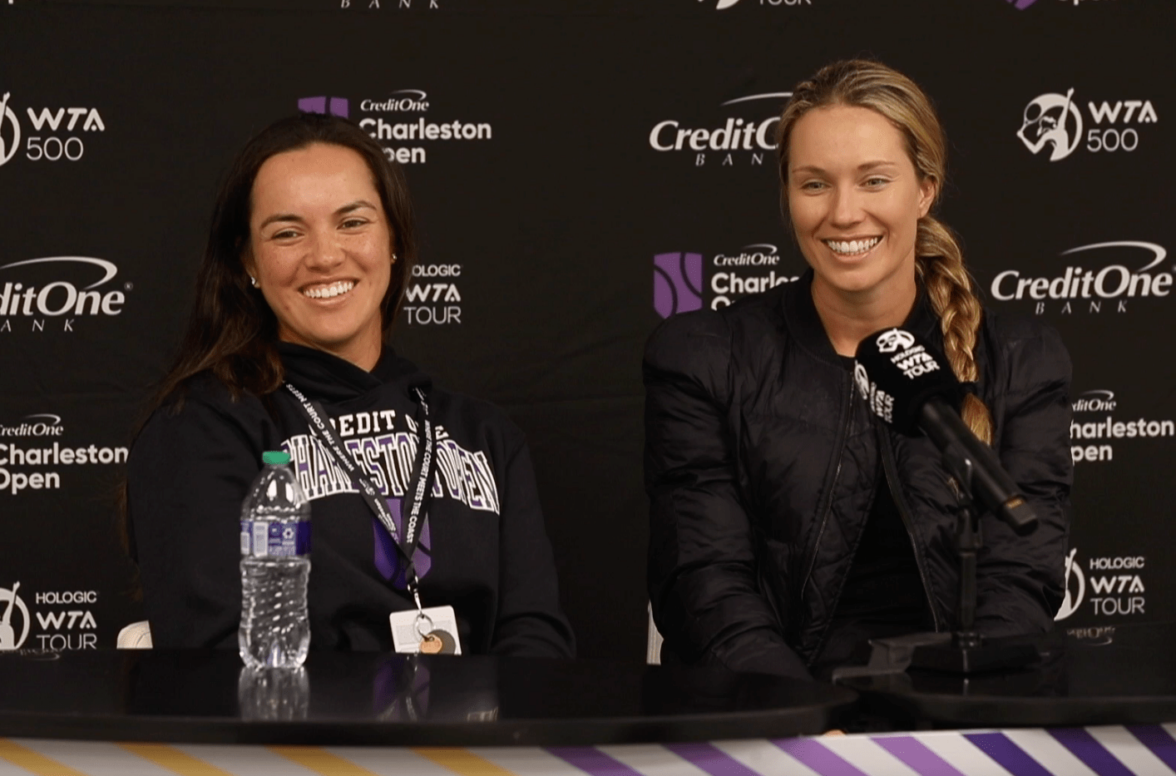Interview: Danielle Collins/Desirae Krawczyk - Doubles final