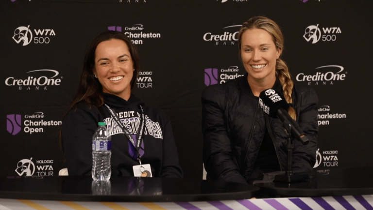 Interview: Danielle Collins/Desirae Krawczyk - Doubles final