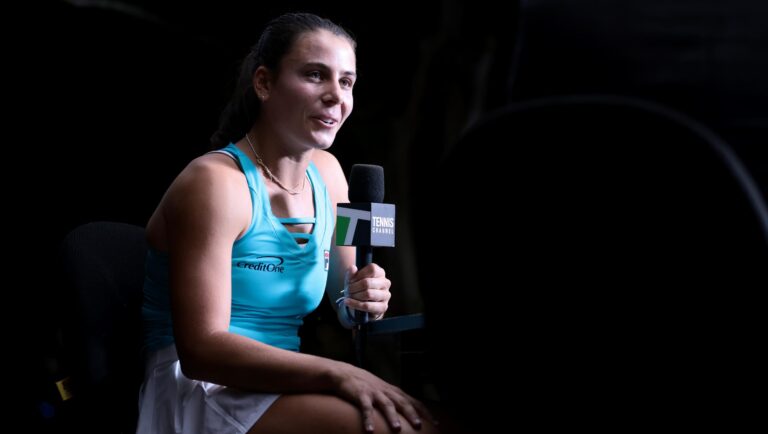 Interview: Emma Navarro – 2R (def. Katie Volynets 6-1 6-1)