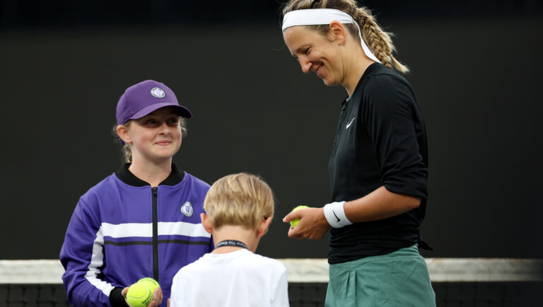 After rain delay, Azarenka, Navarro storm into third round in Charleston; Wozniacki falls