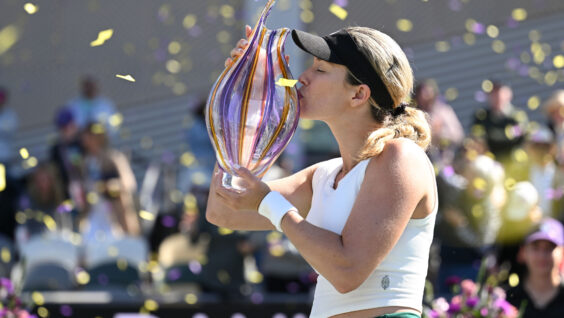 Photos: Collins Claims Victory Over Kasatkina, Securing 2024 Charleston Title