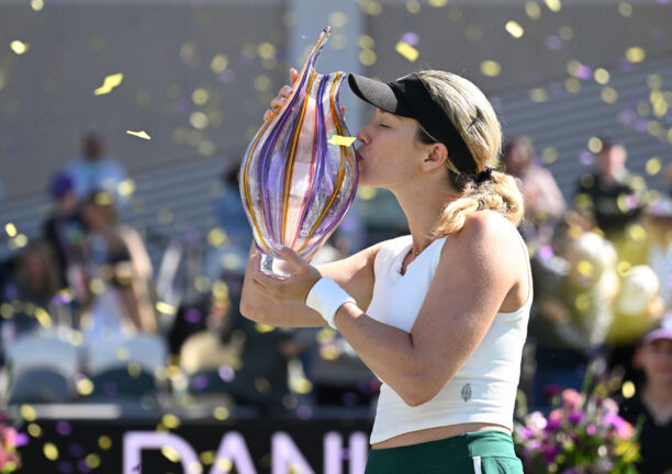 Photos: Collins Claims Victory Over Kasatkina, Securing 2024 Charleston Title