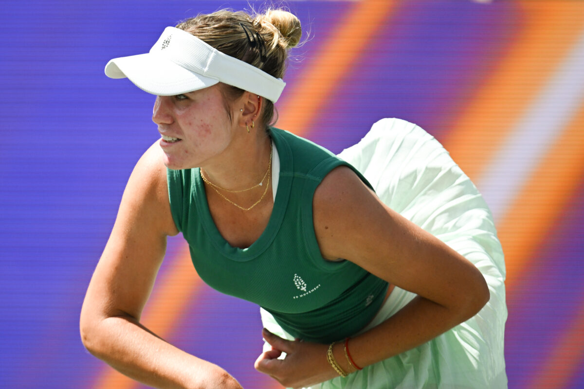 Transcript: Sofia Kenin defeats Anna Kalinskaya, 6-4, 6-3