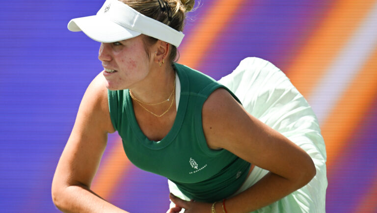 Transcript: Sofia Kenin defeats Anna Kalinskaya, 6-4, 6-3