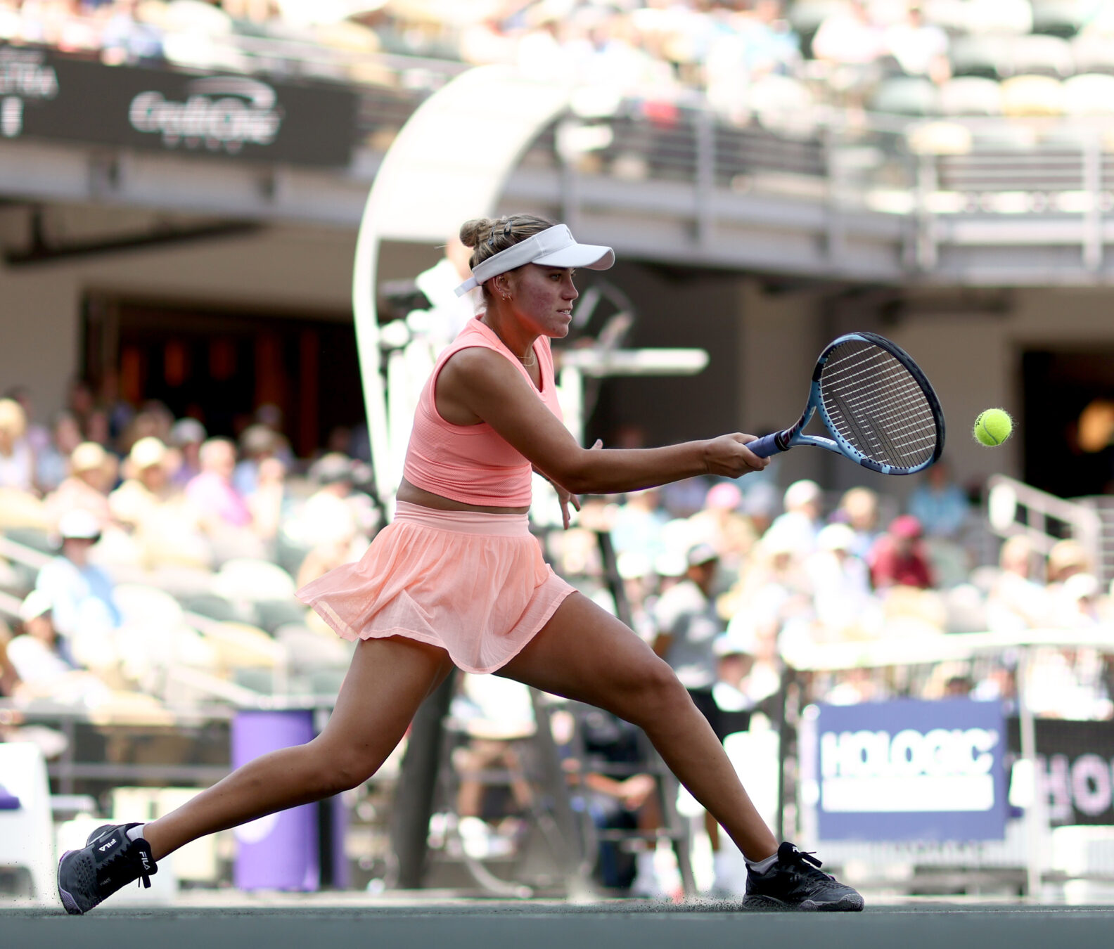 WTA, Tennis, Charleston, COCO, 2025
2025 Credit One Charleston Open at  on April 01, 2025 in Charleston, South Carolina.