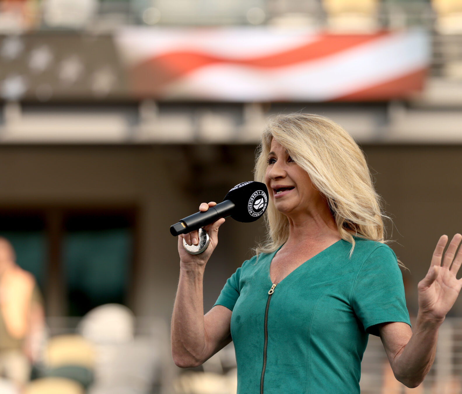 WTA, Tennis, Charleston, COCO, 2025
2025 Credit One Charleston Open at  on April 01, 2025 in Charleston, South Carolina.