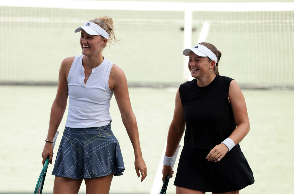 Interview: Doubles Champions, Jelena Ostapenko & Erin Routliffe