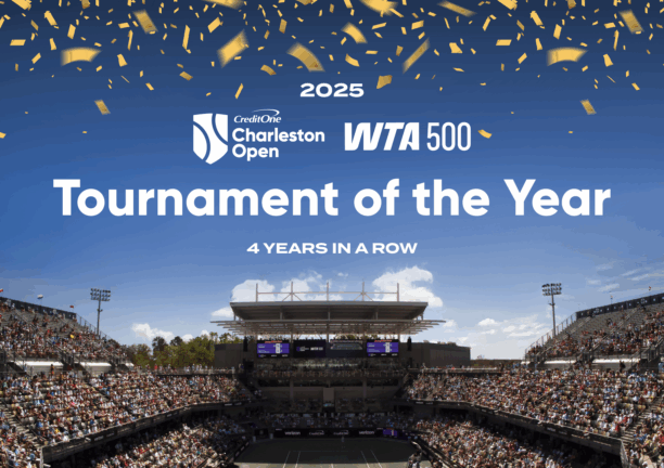Credit One Charleston Open Wins 2025 WTA 500 Tournament of the Year