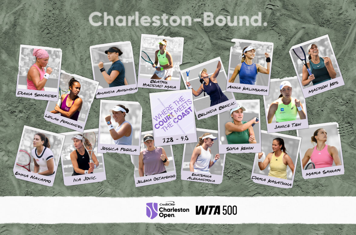 Credit One Charleston Open Releases Preliminary Player Field Featuring 10 Top 25 Players and 11 Americans