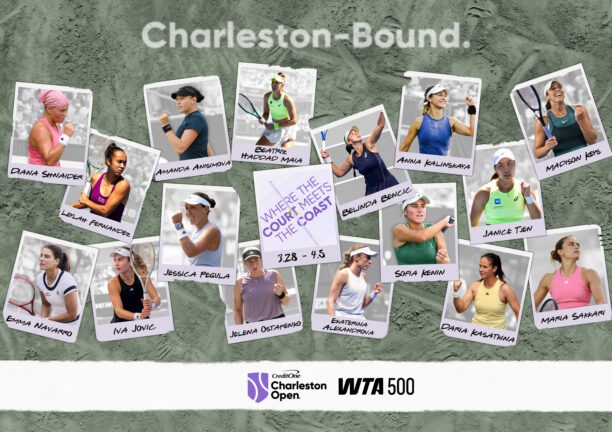Credit One Charleston Open Releases Preliminary Player Field Featuring 10 Top 25 Players and 11 Americans