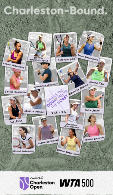 Credit One Charleston Open Releases Preliminary Player Field Featuring 10 Top 25 Players and 11 Americans