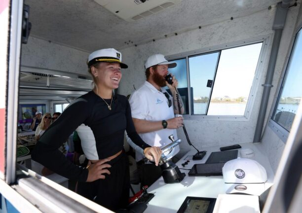 Cruising into Competition: Daniel Island Ferry with Peyton Stearns & Maria Sakkari