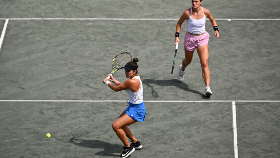 Interview: Desirae Krawczyk & Caty McNally, Doubles Final