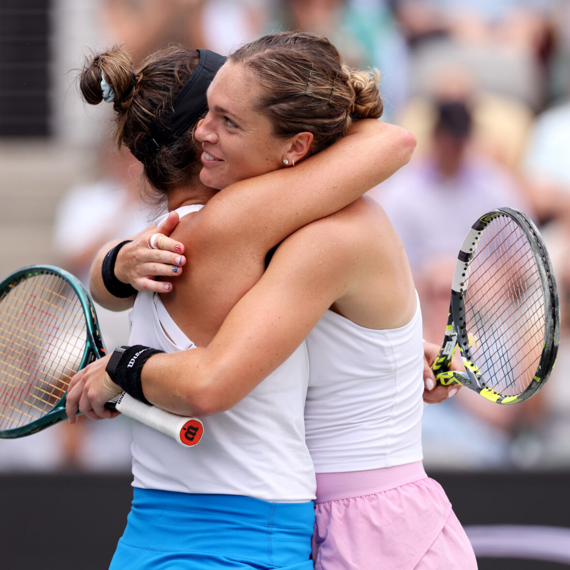 Interview: Desirae Krawczyk & Caty McNally, Doubles Final